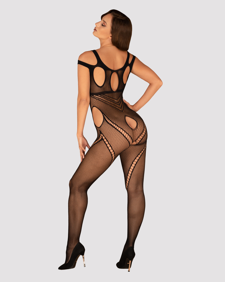 Bodystocking with a bold cut 