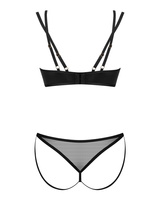 Set: black bra & thong