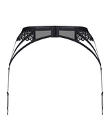 Black garter belt
