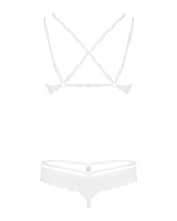 Set bianco in pizzo