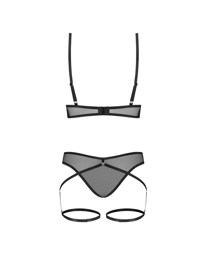 Set: panties with straps & bra