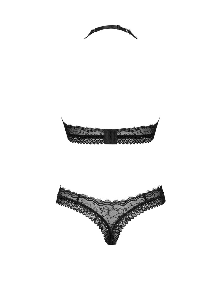 Set nero: reggiseno e perizoma