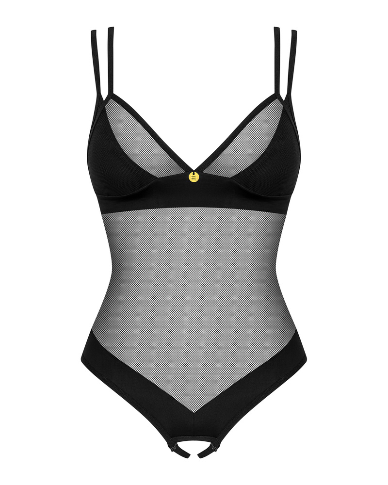 Teddy nero con cavallo aperto