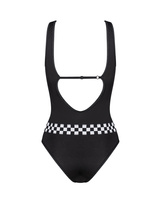 Camicetta nera e perizoma