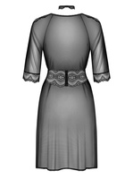 Peyneggiatore nero e collana di merletto