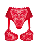 Red garter patnies