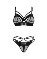 Set con spalline decorative: reggiseno e perizoma