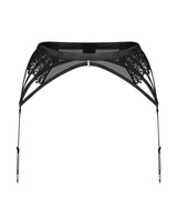 Black garter belt