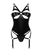 Corsetto nero e perizoma