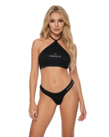 Top & thong with inscription “I AM LIMITED EDITION” 