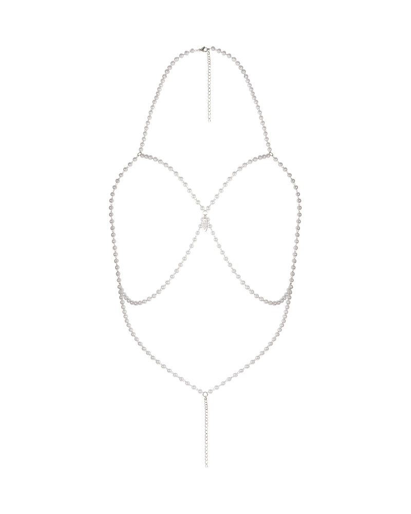 Reggiseno senza coppe gioiello