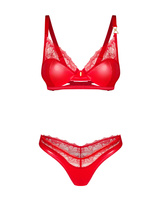 Set di Lingerie Rossa