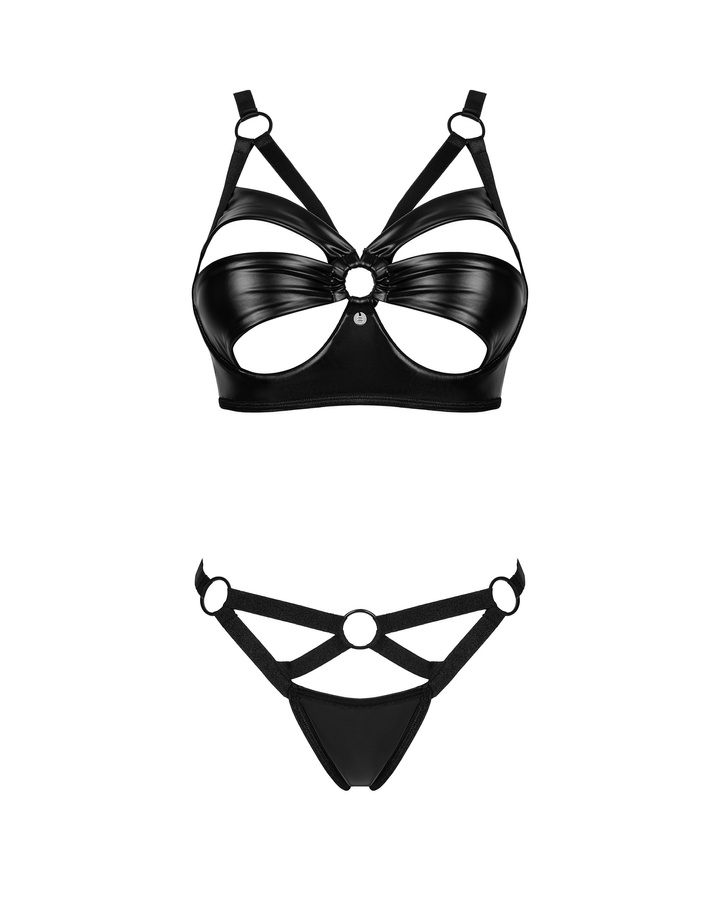 Set nero: reggiseno e perizoma