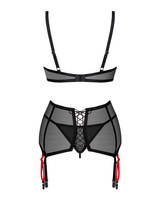 Set with garter belt