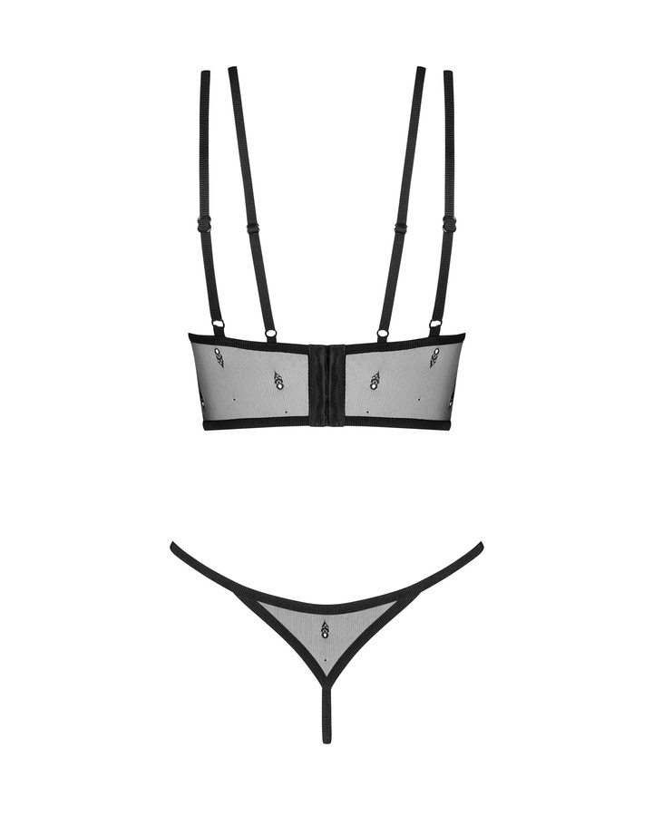 Top & thong with detachable straps