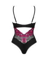 Body con ricamo a rose