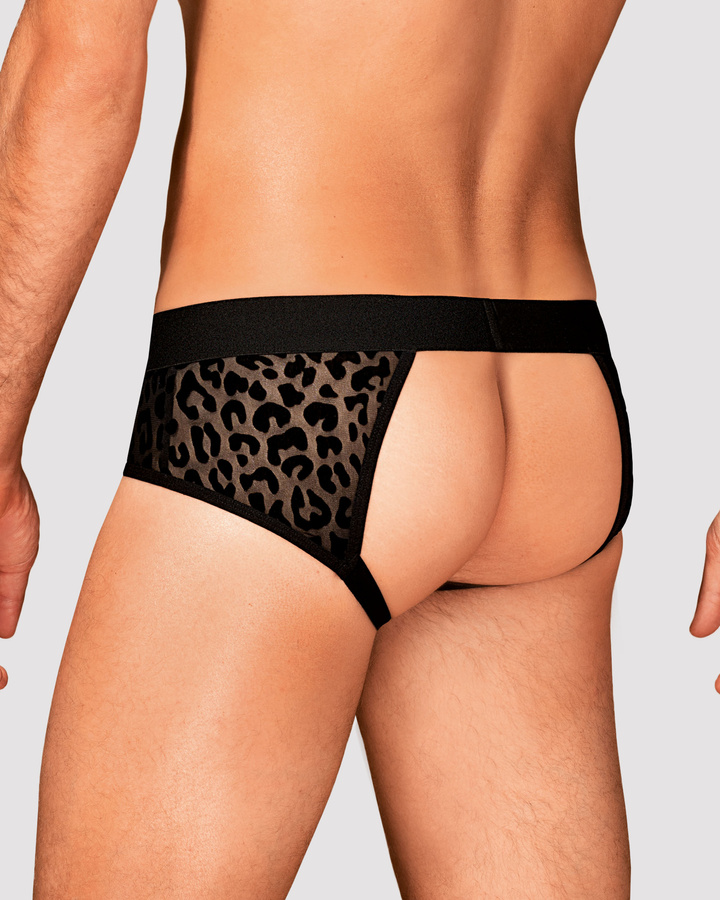 Slip jockstrap nero