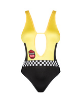 Camicetta nera e perizoma