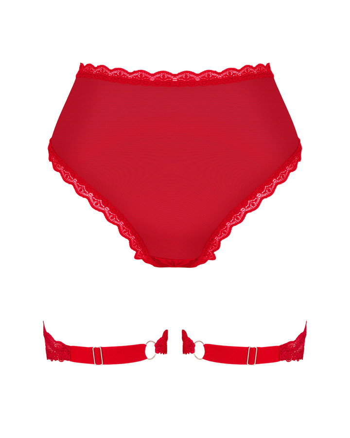 Red garter patnies