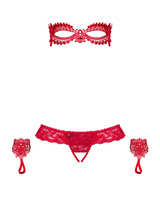 Sensual, red set