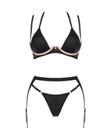 Set with garter belt