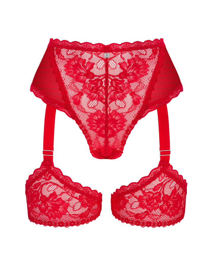 Red garter patnies