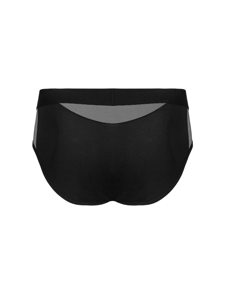 Men's black briefs