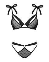 Black, see-through set