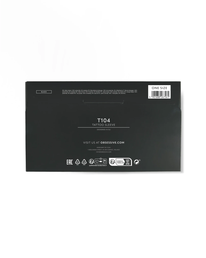 Tattoo sleve with tribal print