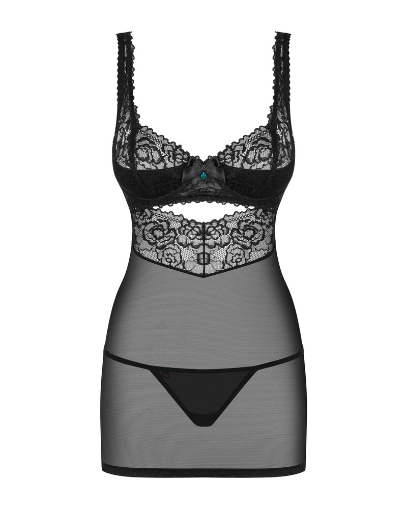 Chemise sexy e tanga