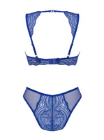 Blue set: bra & panties