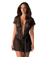 Lovely peignoir & thong