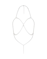 Reggiseno senza coppe gioiello