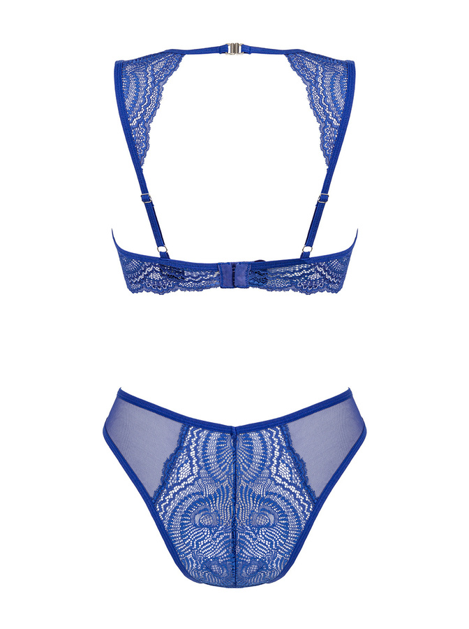 Blue set: bra & panties