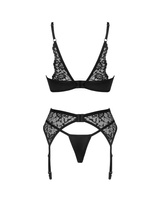 Set with garter belt