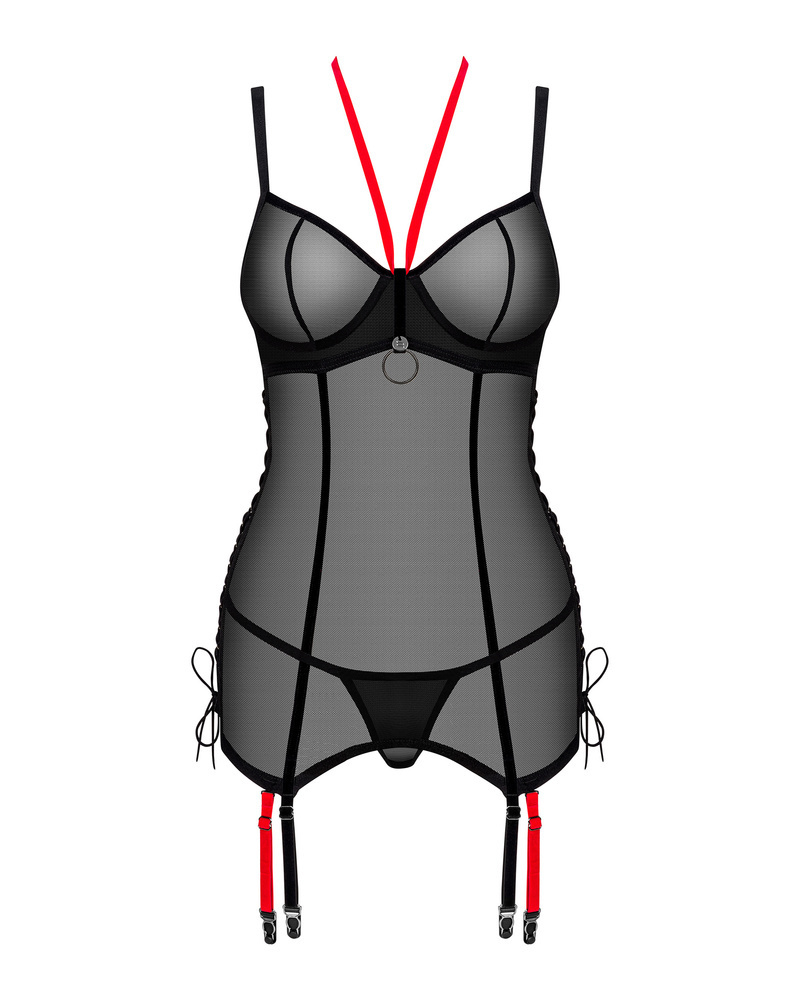 Corsetto con reggicalze staccabili